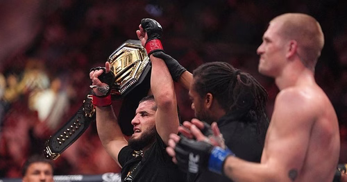 Islam Makhachev saca pecho tras su victoria: «Somos el mejor equipo del mundo»