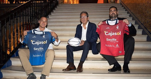El Real Ciencias Rugby y la Fundación Cajasol seguirán caminando de la mano