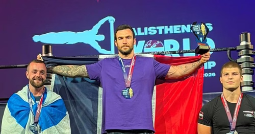 Un girondin champion du monde de Street Workout
