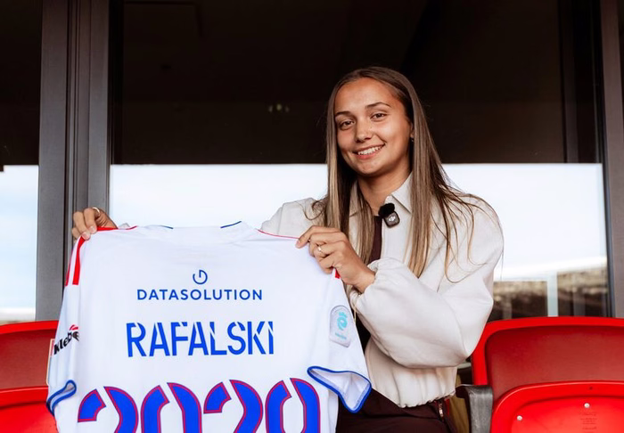 France U20 : Romane Rafalski (OL Lyonnes) buteuse