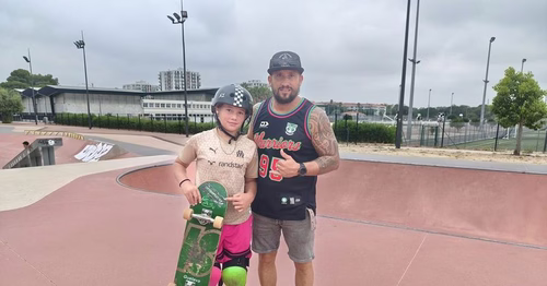 Déjà trois fois champion de France, ce jeune skateur originaire de Rodès rêve de participer aux X Games