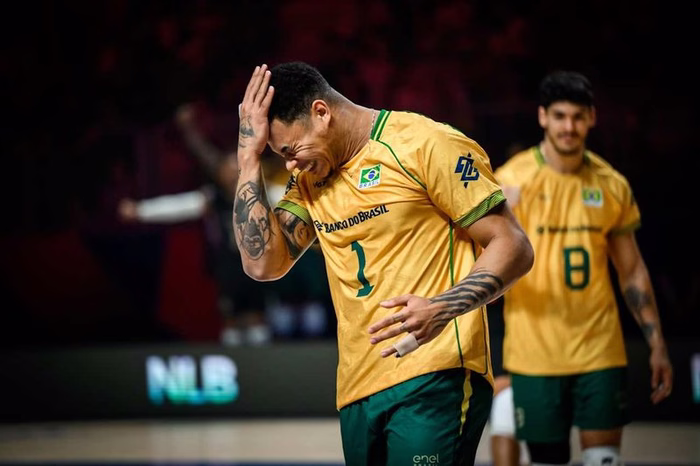 Vôlei masculino: Brasil sofre virada da Itália antes do Pré-Olímpico