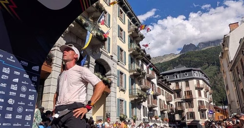1er athlète amputé tibial à terminer l’UTMB