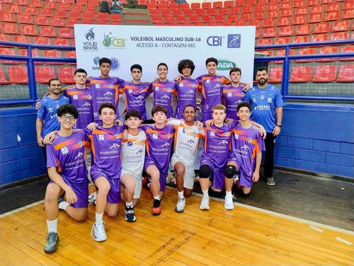 JF Vôlei é bronze do Brasileiro Interclubes masculino sub-16