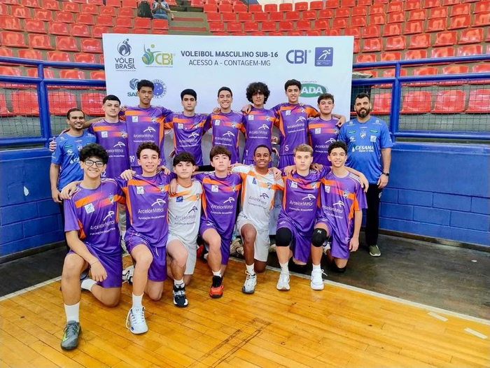 JF Vôlei é bronze do Brasileiro Interclubes masculino sub-16