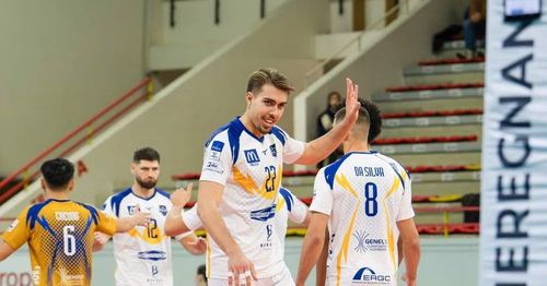 Joshua Marty, nouveau capitaine du Grand Nancy Volley
