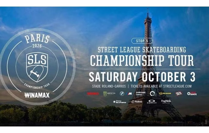 Jeu concours : Tentez de gagner 2 places en catégorie 1 pour la Street League Skateboarding Paris 2026