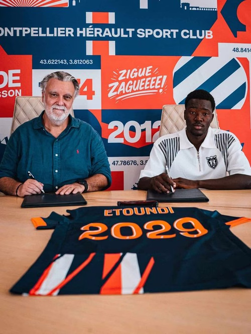 [Mercato] Oscar Etoundi signe bien son premier contrat avec professionnel avec le MHSC