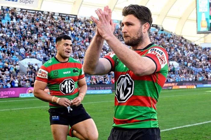 Jai Arrow bids emotional farewell with 100th appearance for Rabbitohs after MND diagnosis