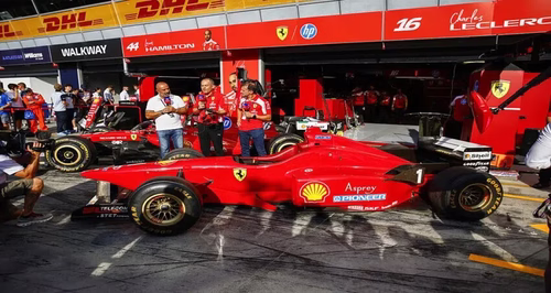 F1 : Ferrari ravive la flamme Michael Schumacher à Monza