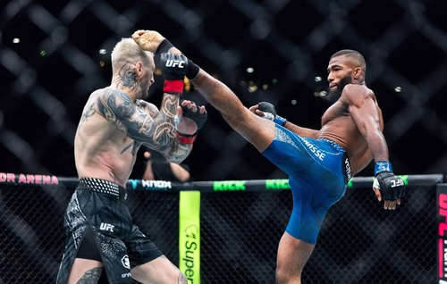 MMA : Vainqueur par K.-O., Salahdine Parnasse fait une entrée fracassante à l’UFC