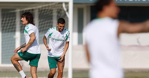 Abde, Lo Celso y Ceballos se entrenan con normalidad y apuntan a entrar en la lista del Betis ante el Lille