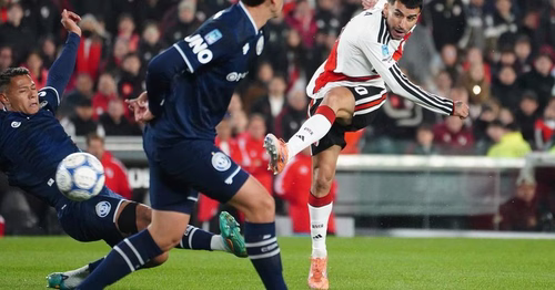 Está Angelado: Correa, de generar el penal del 1-0 a ser cada vez más clave en River