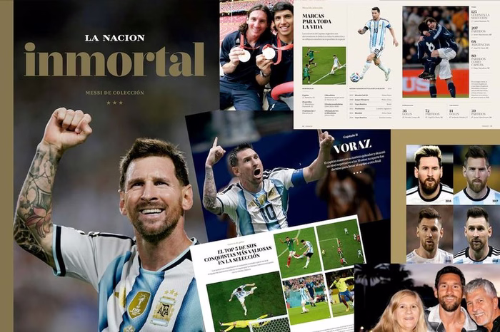 Lionel Messi, inmortal: se sortean 10 ejemplares de la edición especial de LA NACION por el retiro del capitán