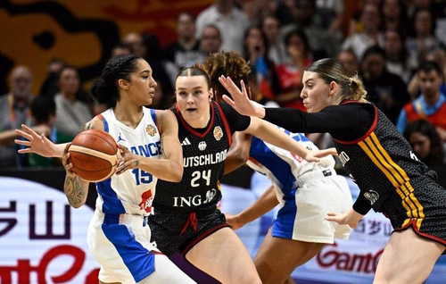 EN DIRECT France-Allemagne : Les Bleues en panne d'adresse face à des Allemandes (très ) accrocheuses...Gaby Williams au-dessus du lot