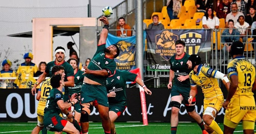 Pro D2 : Biarritz signe une première à l'extérieur en s'imposant au bout du suspense à Nevers (20