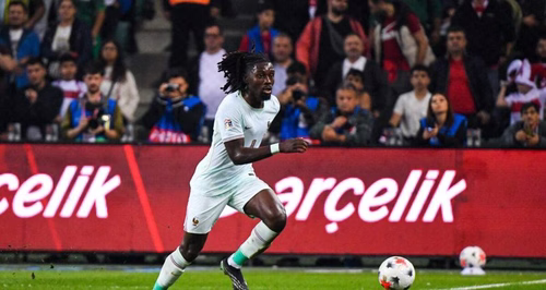Manu Koné (France) : « Ça fait plaisir d'être entraîné par Zinédine Zidane, une légende mondiale »