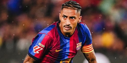 Un peu moins d’un mois avant le PSG, Raphinha touché à la cuisse