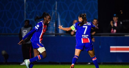 Ligue des Champions (F) : le PSG déroule contre Leuven et monte sur le podium de la phase régulière