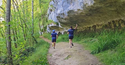 Nouveauté, rando trail loisir à la Roque Saint