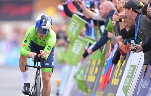 Cyclisme : Le classement après le contre-la-montre hommes des Championnats d’Europe