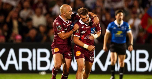 Union Bordeaux Begles : Woki & Willis, la victoire des W à Clermont.