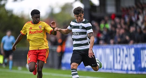 Youth League : Lens vient à bout du Sporting CP au terme d'un match fou