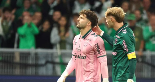 Saint-Étienne : inquiétude dans le Forez, vers une absence longue durée pour Gautier Larsonneur ?
