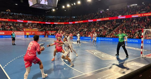 Handball : pas d'exploit pour le Caen HB qui s'incline logiquement et lourdement face au PSG (28