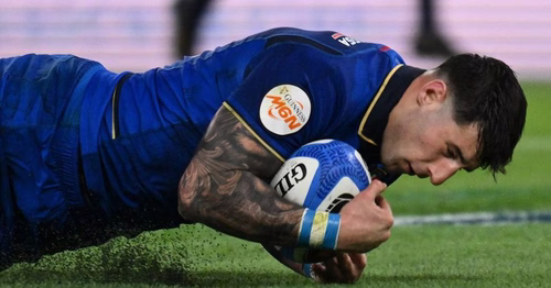 Stade toulousain : l'ouvreur italien Tommaso Menoncello, absent plusieurs semaines en raison d'une blessure