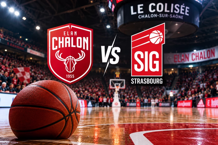 Élan Chalon – SIG Strasbourg : à quelle heure et sur quelle chaîne voir le match ?