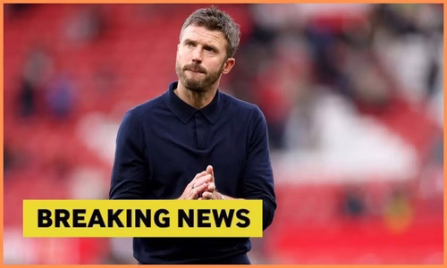 “If you don’t run…” – Carrick blames low effort from Man U players as disaster spreads