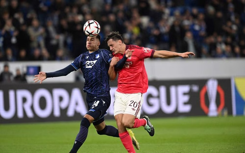 Bousculé puis impuissant, l'OL jamais dans le coup à Hoffenheim